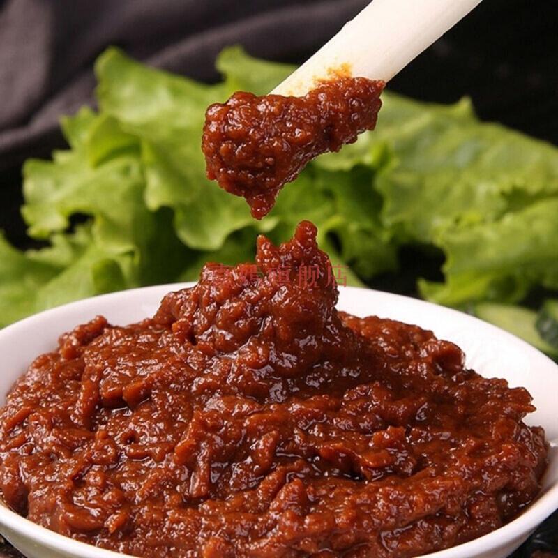 黄豆酱是东北人喜欢吃的食材.@生活见闻123的动态
