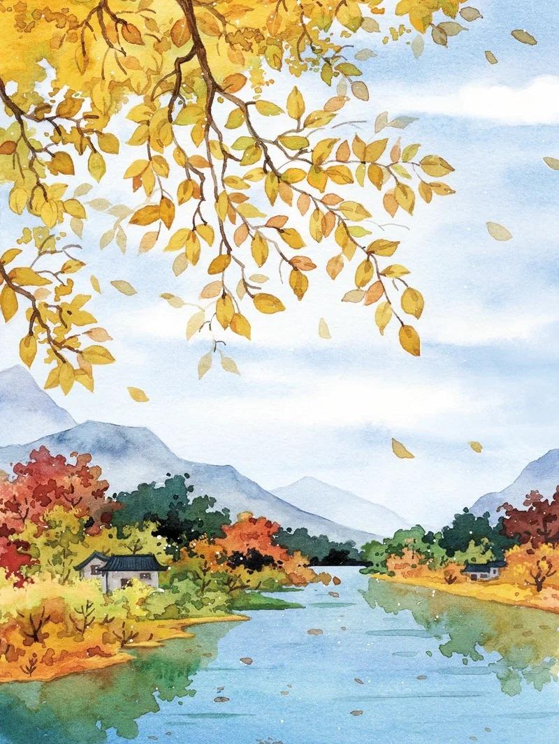 斜阳照墟落穷巷牛羊归57句田园诗词用清心乐志来陶冶情操