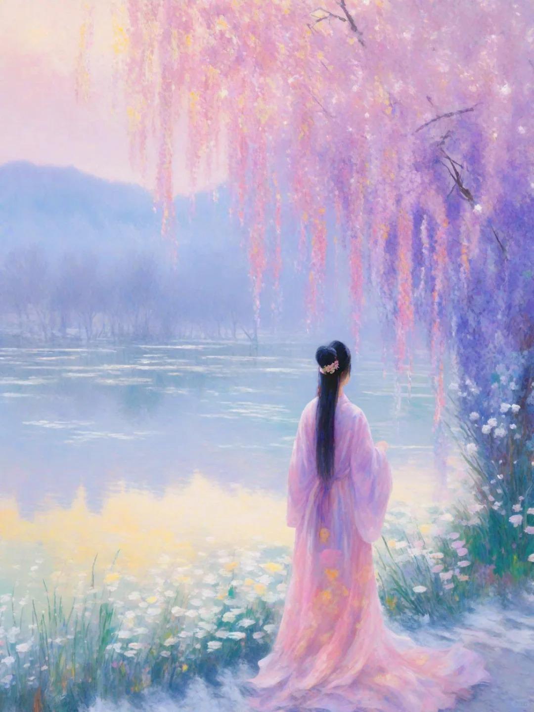 50首醉美春光诗词轻轻拨动你的心弦点点沁出你的情愫