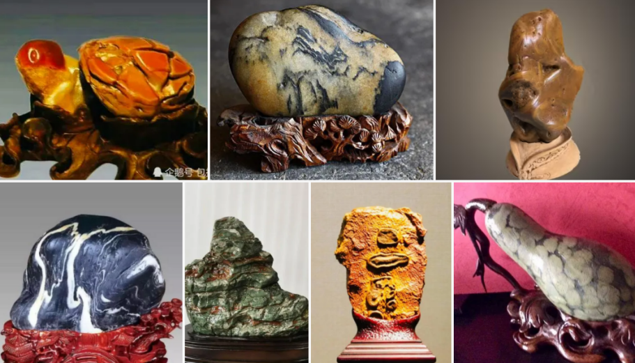 在大自然鬼斧神工的作用和人类雕琢加工的打磨下,石头收藏