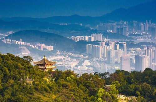 鼓山风景区─800米>福州鼓山相怀梅园─180米>梅里景区─2.