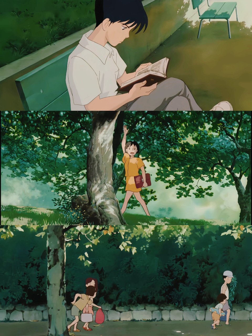 《侧耳倾听》  我真的太喜欢雯这个角色了,她热爱读书,而天泽圣司的