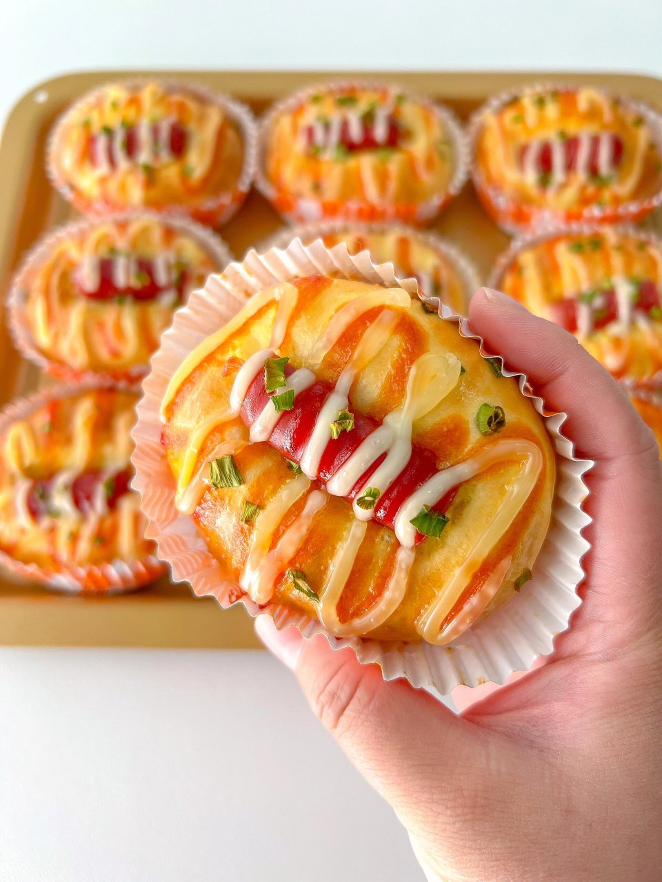 迷你香肠仔面包,香甜松软超好吃!