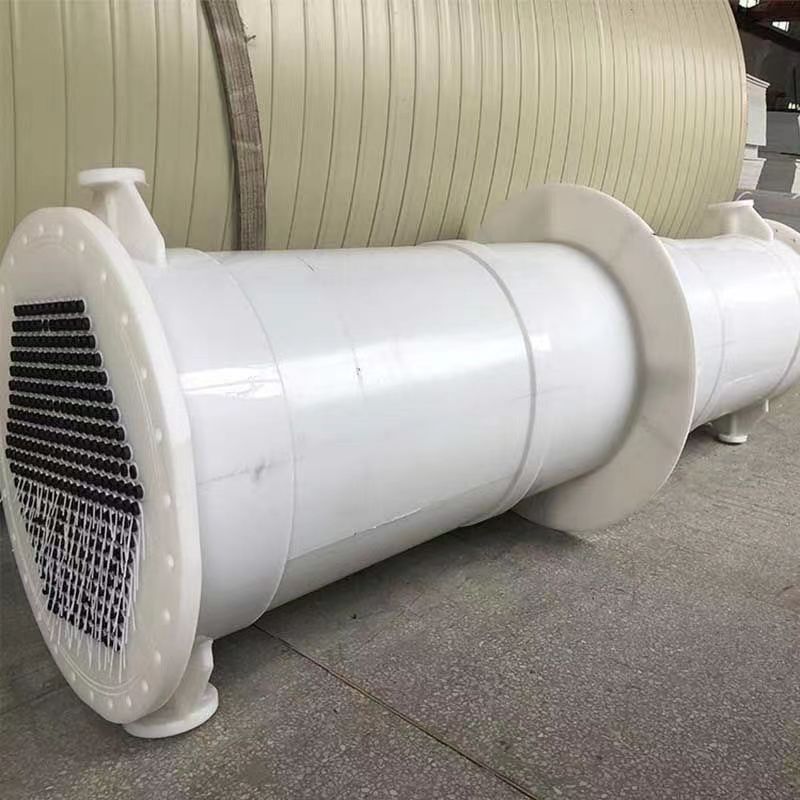 供应聚丙烯石墨耐酸碱 列管式pp防腐石墨冷凝器 冷却器厂家