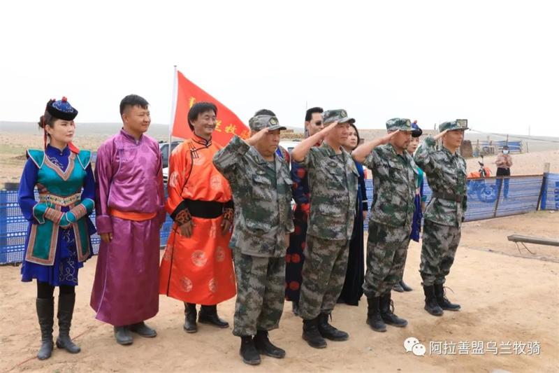 阿拉善乌兰牧骑民兵展风采北疆力量闪耀又光荣