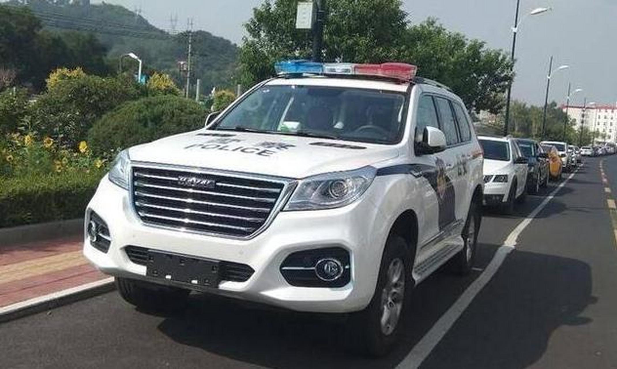 中国警车高清图片