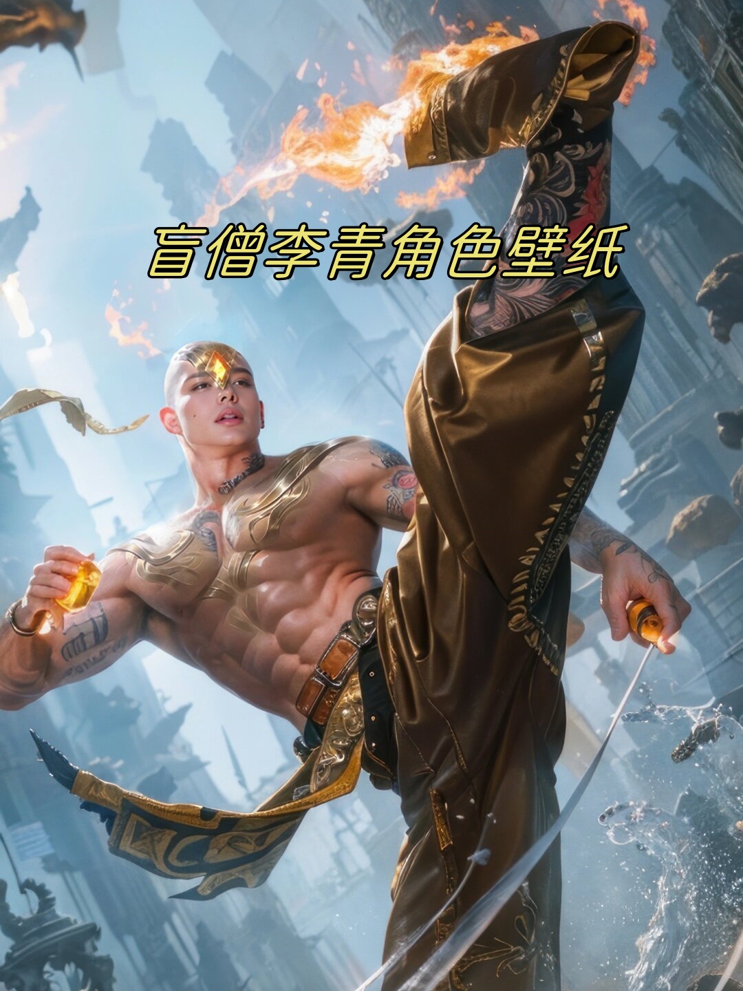 盲僧李青角色壁纸