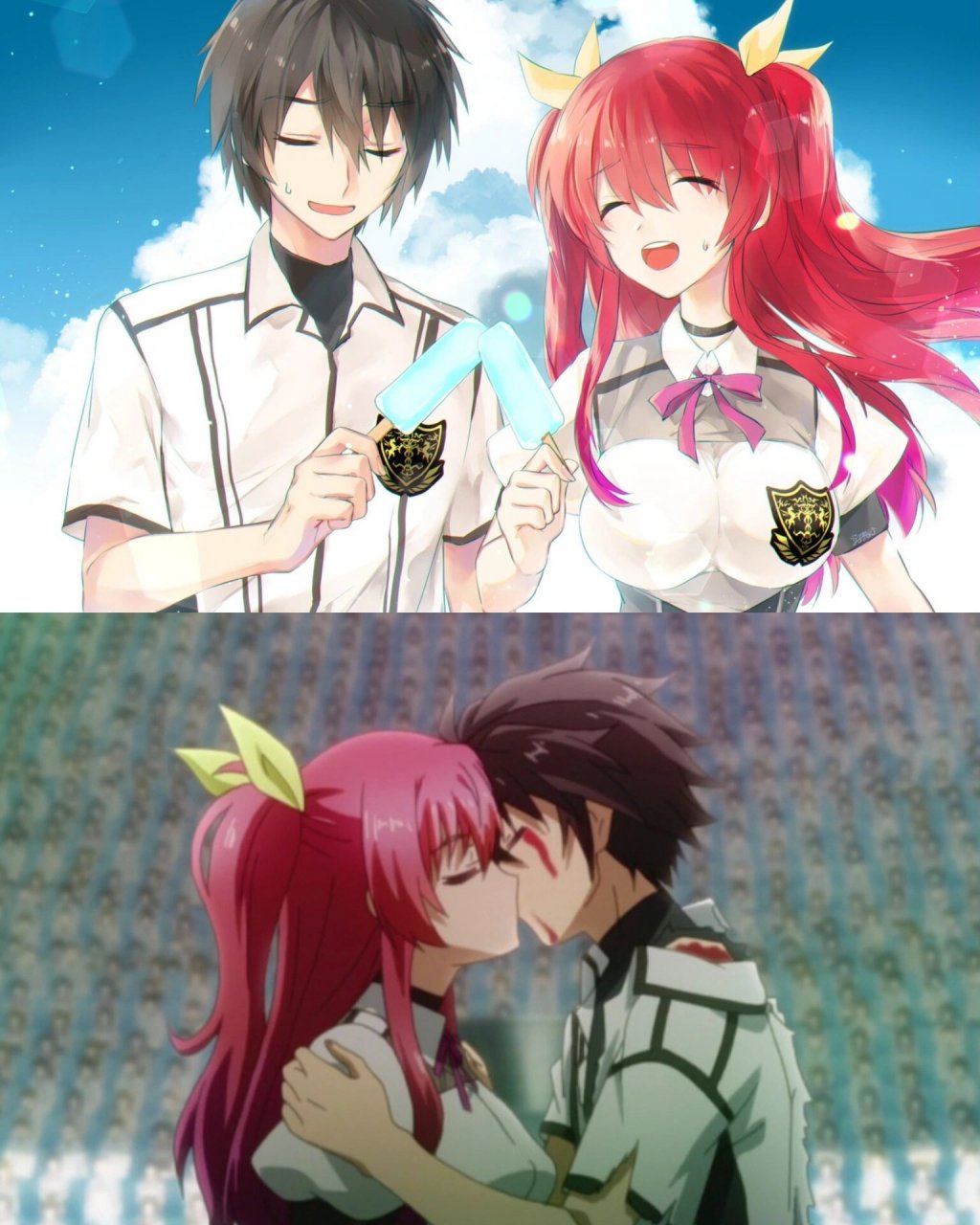 《落第骑士英雄谭》  我觉得这部动漫真的很有意思!