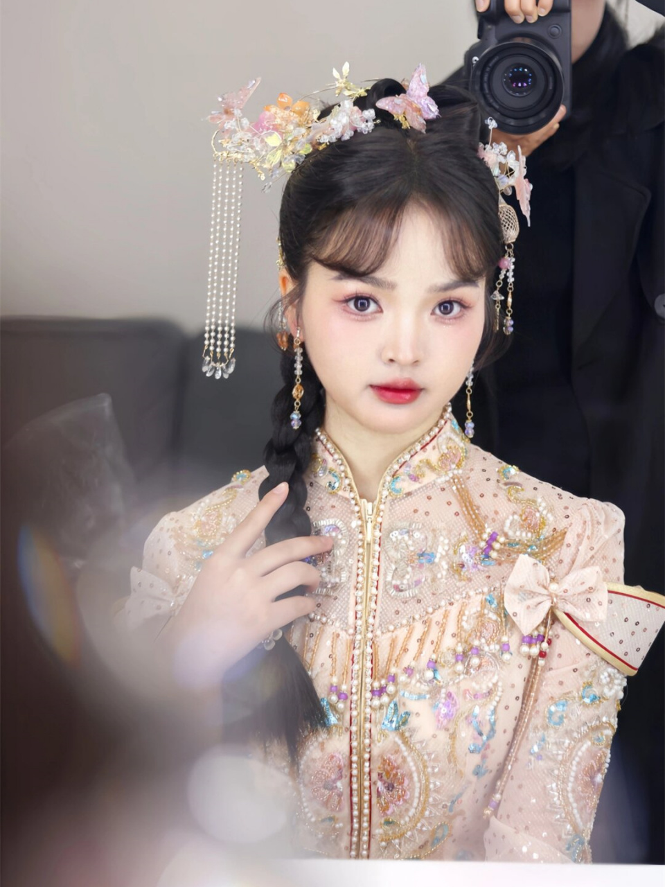 新娘妆 一眼就喜欢的嫩眼桃花妆  94粉色秀禾,轻启甜蜜新篇章94