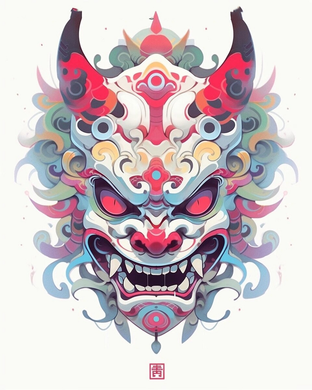 非遗傩面具鬼面具|第一弹  在古老的中国传统中,傩面具承载着深厚的