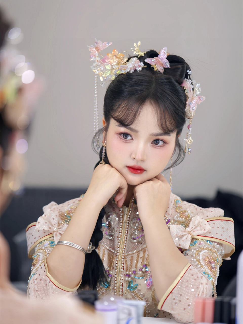 新娘妆 一眼就喜欢的嫩眼桃花妆  94粉色秀禾,轻启甜蜜新篇章94