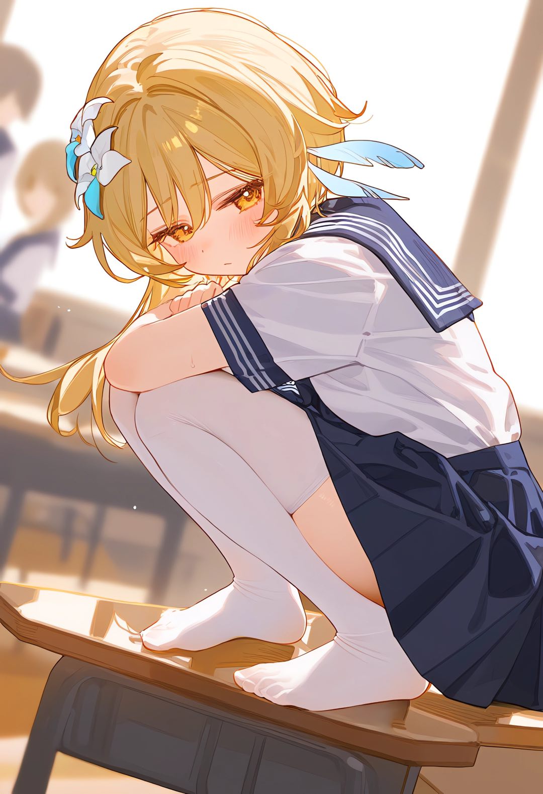 原神荧妹美图分享,大家都喜欢可爱的荧妹吗