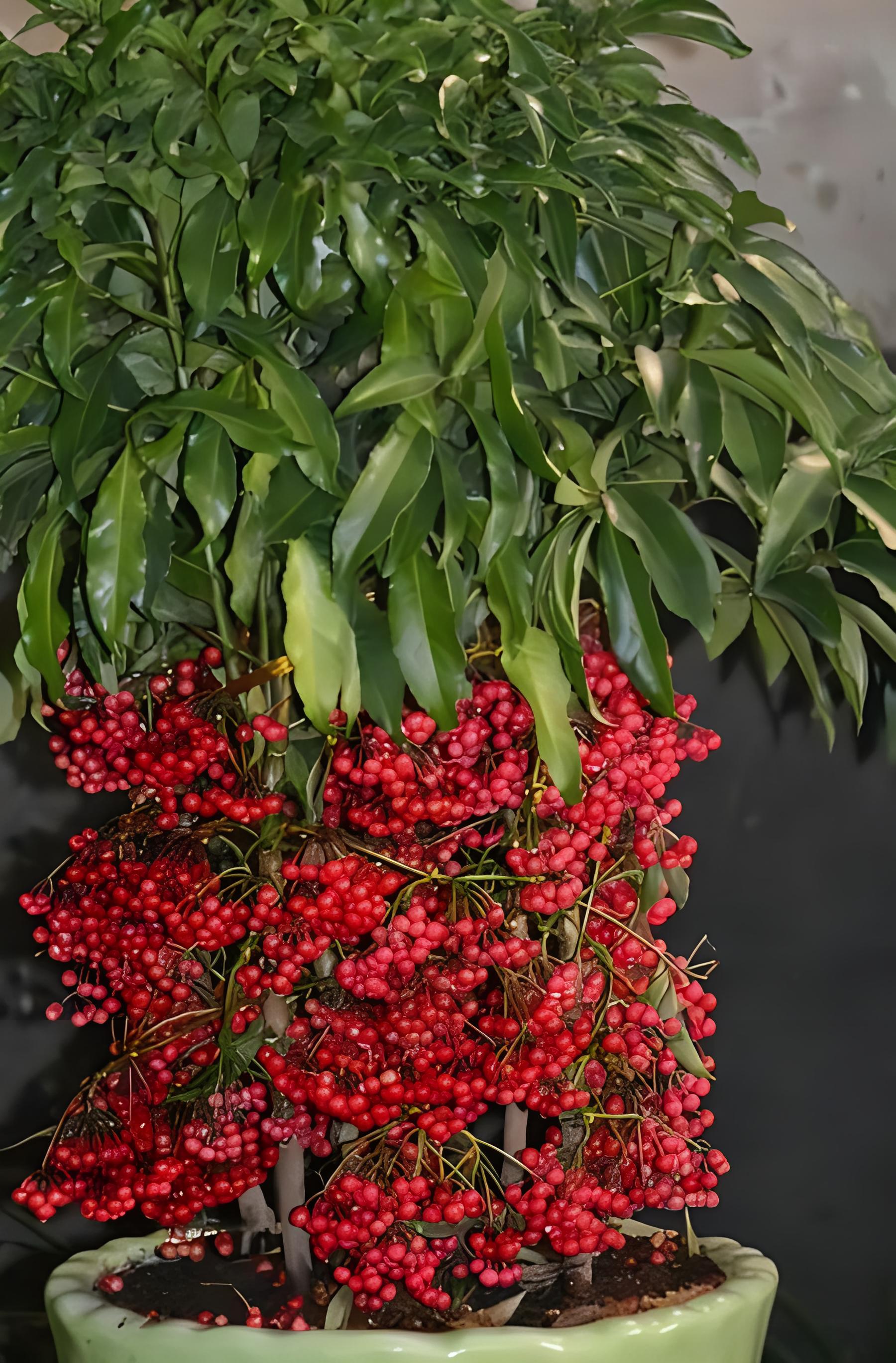 南天竹与冬青之间的对比与鉴别