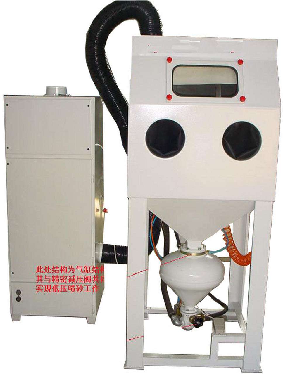 强化高速高压喷砂机,动力十足,灵活高效!