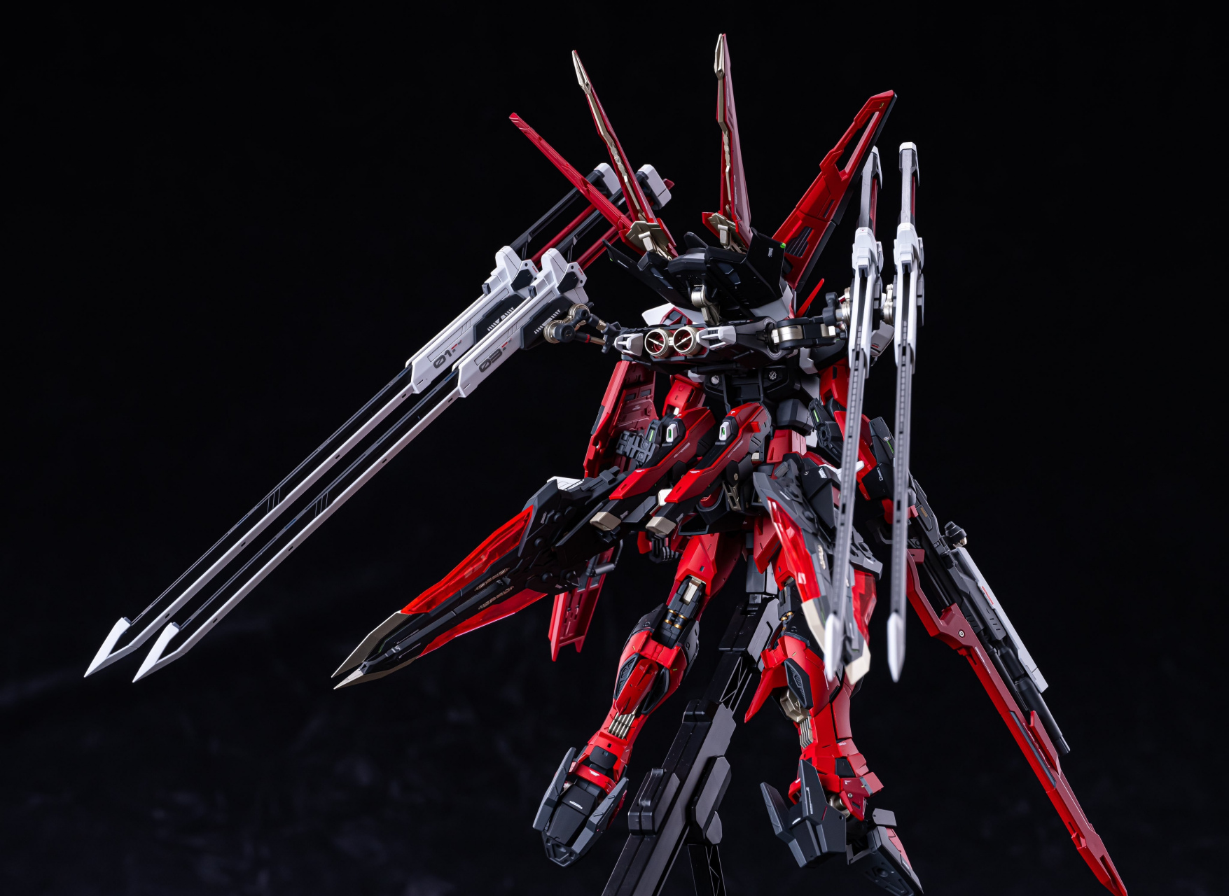 剧场动画《机动战士高达seed freedom》mg 1/100 剑装脉冲高达spec2