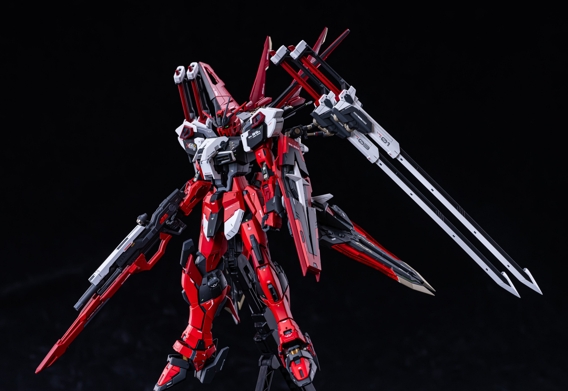 剧场动画《机动战士高达seed freedom》mg 1/100 剑装脉冲高达spec2