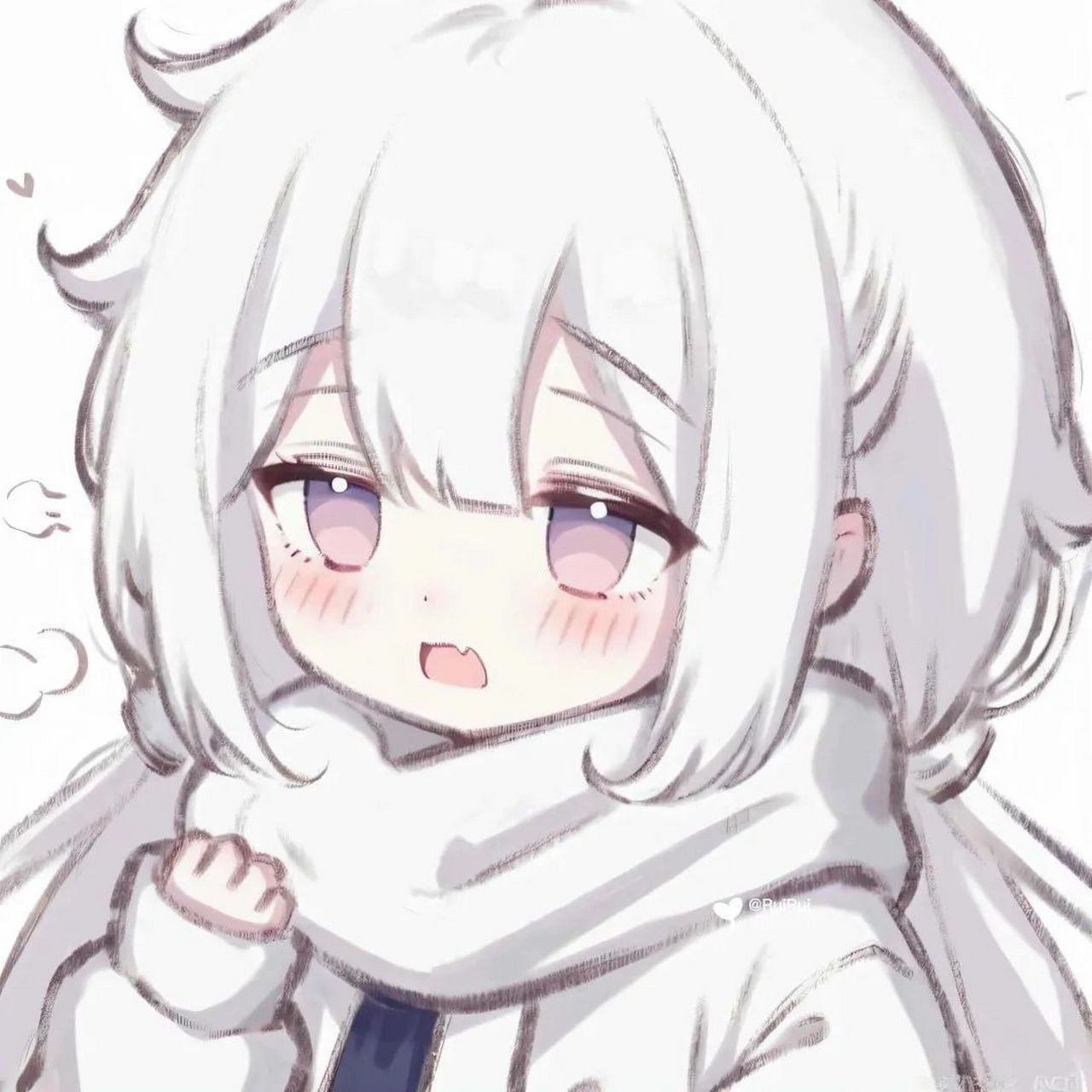 可爱甜妹wechat动漫女头