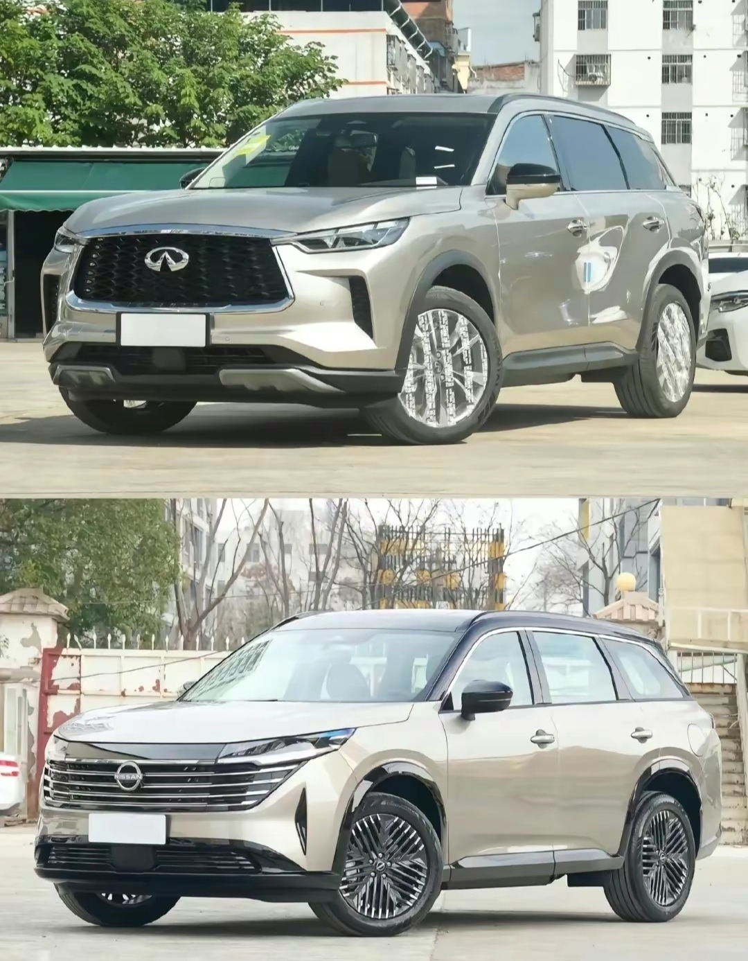 换壳车型还是各有千秋?日产探陆与英菲尼迪qx60对比揭秘!
