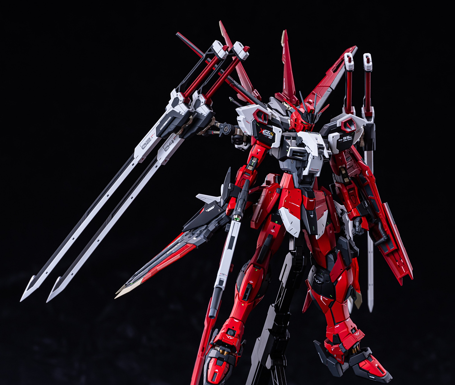 剧场动画《机动战士高达seed freedom》mg 1/100 剑装脉冲高达spec2