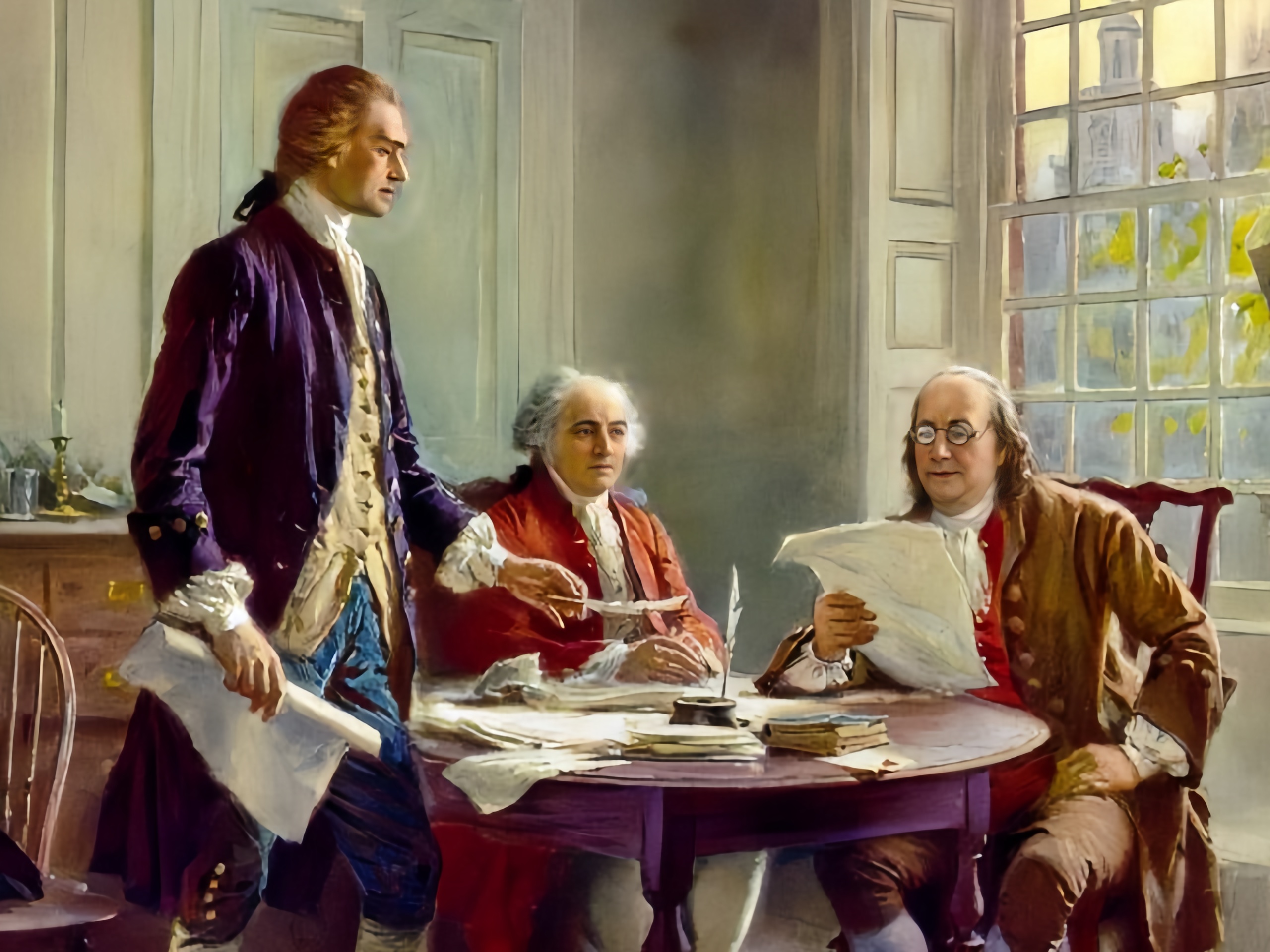 《独立宣言》的起草者 美国第三任总统杰斐逊 在贫病交加中离世