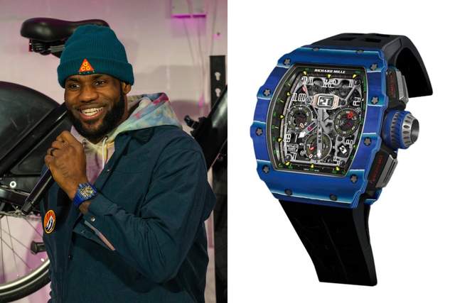 "四万分先生"勒布朗詹姆斯都戴什么表?