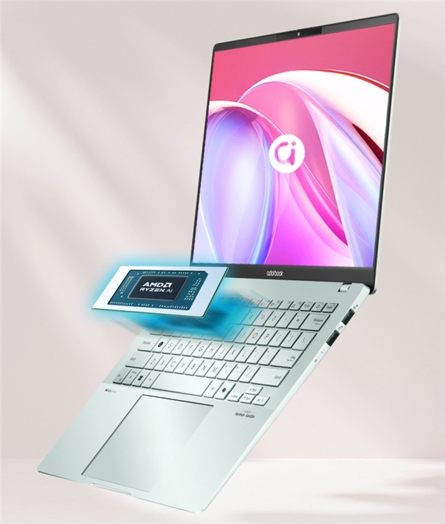 首款女性ai超轻薄本华硕a豆14 air:都市职场新新女性的最佳拍档