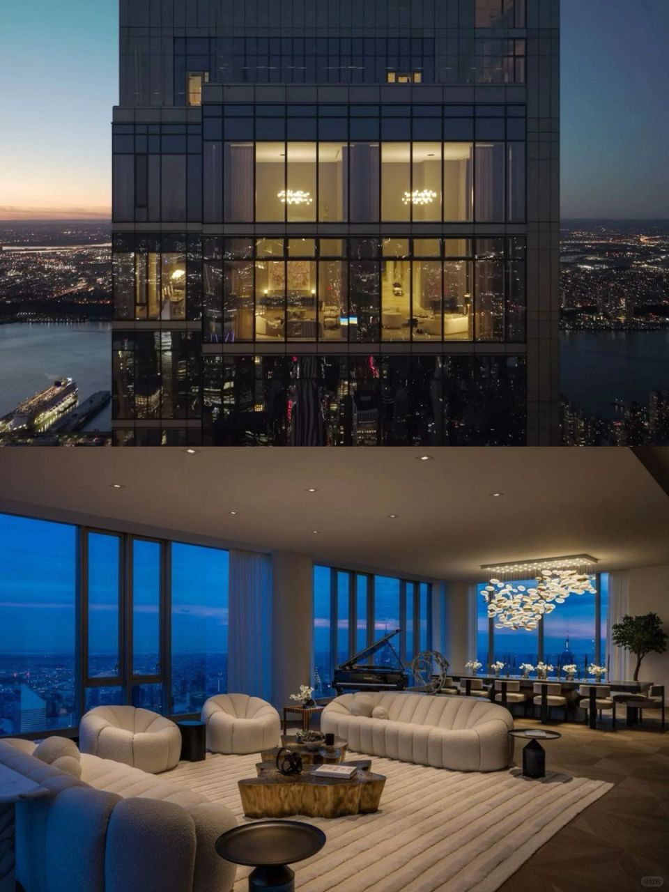 central park 今天小编带大家领略下纽约亿万富豪家的风景吧.