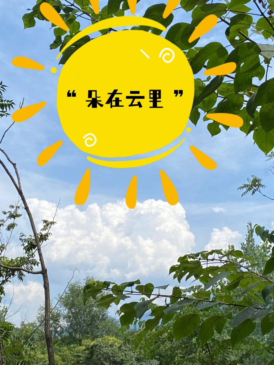 每当我抬头望向天空,总会幻想自己身处那片浩渺的云朵之中