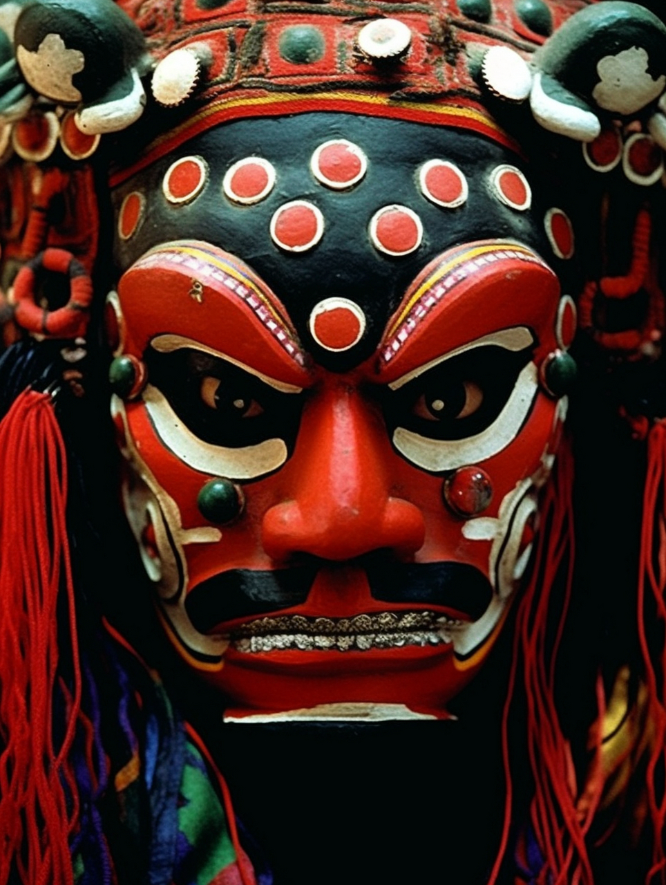 93  94 傩,一个充满神秘色彩的面具文化,承载着丰富的民族瑰宝和