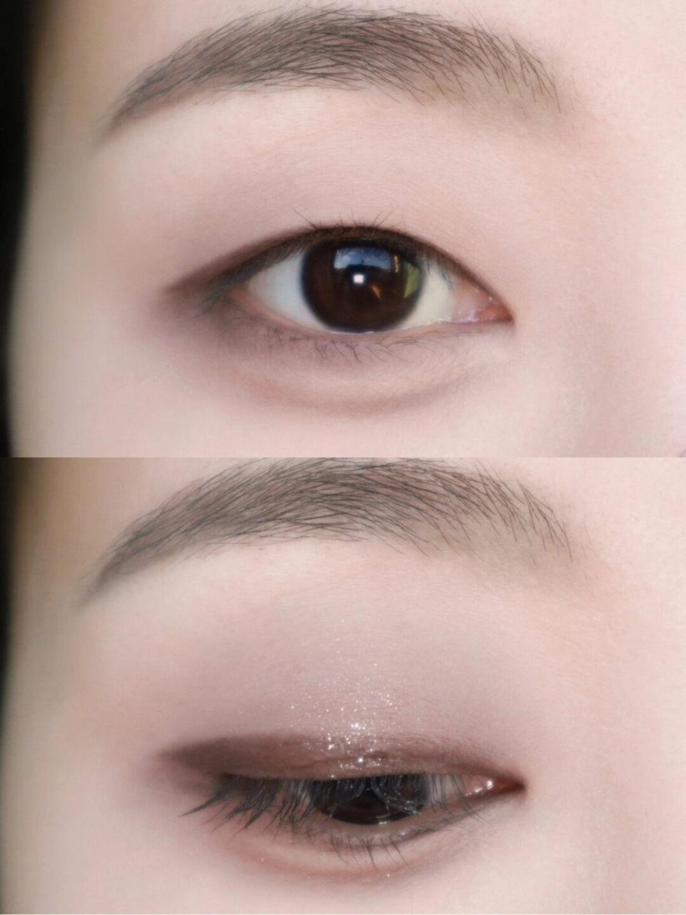 内双且眼部容易肿胀的姐妹们,赶快学习金高银的眼妆技巧吧!