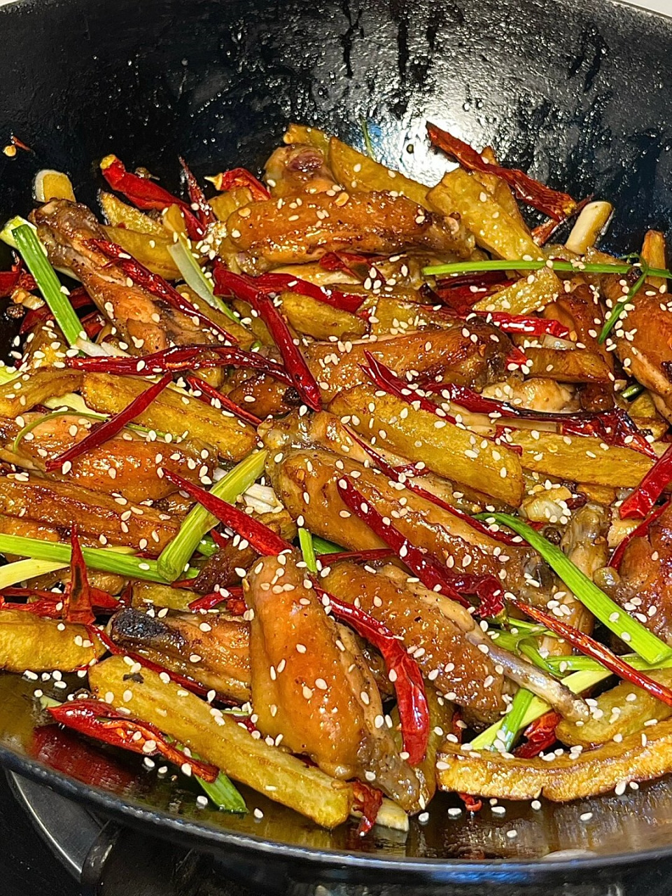 干锅鸡翅!真的巨巨巨巨好吃!