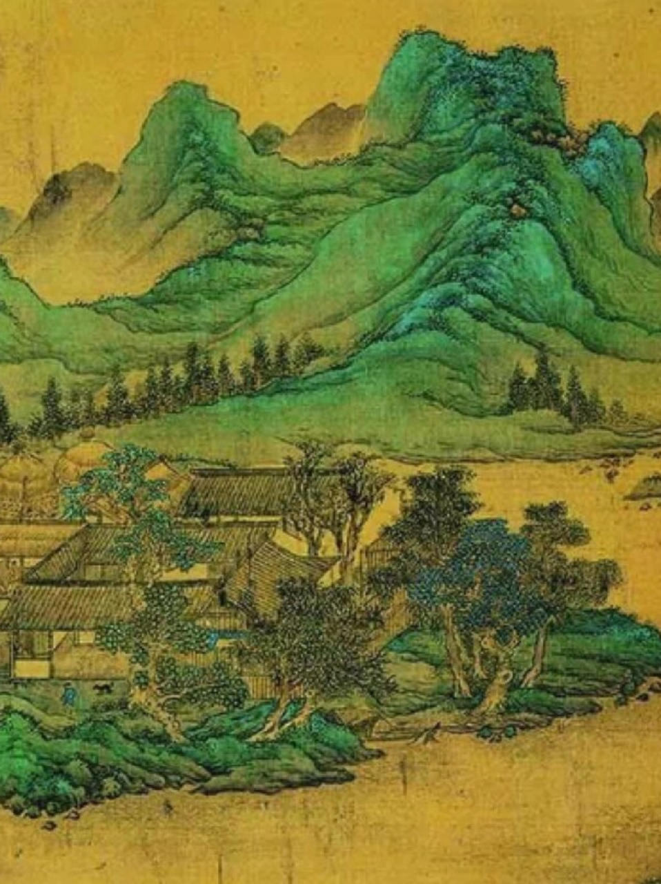 200幅传世名画#119 仇英 《辋川十景图》  9815200 幅传世名画之