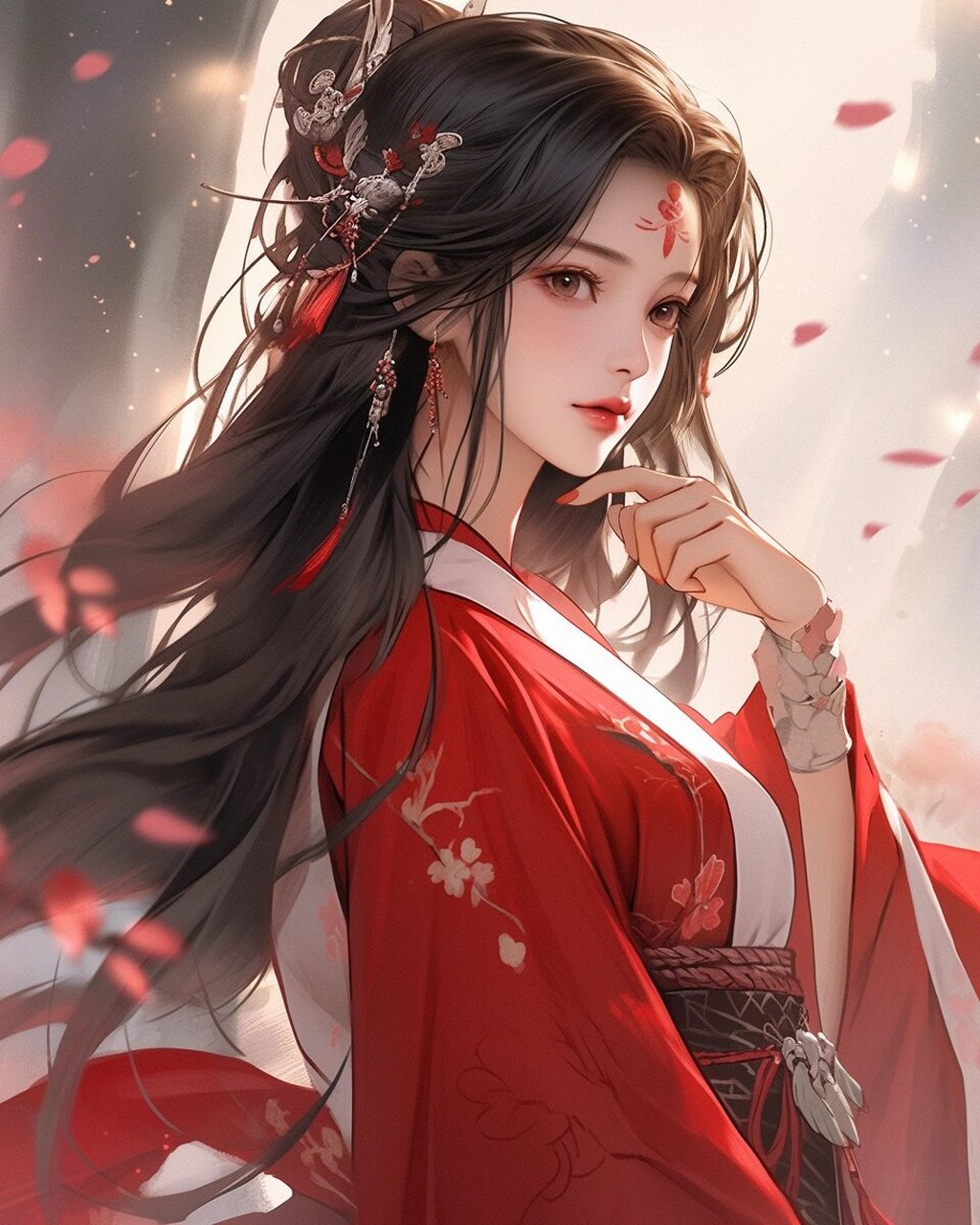 古风可商用|一眼万年的绝世容颜  那一眼万年的绝世容颜,仿佛是她独特
