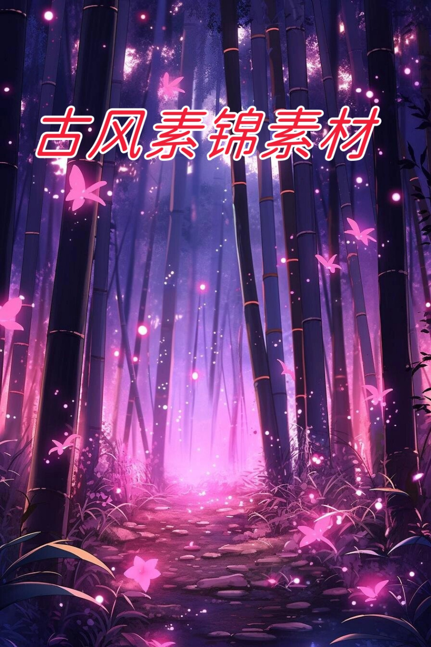 🌸🎨  想象一下,当你打开这款素锦素材