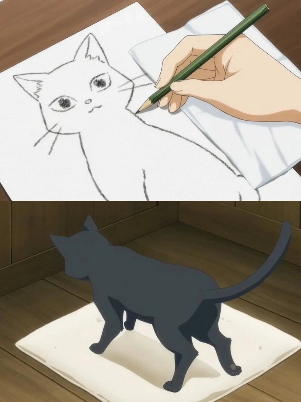 《飞翔的魔女》 	  这部动画讲述了在乡下亲戚家,一个会飞翔的魔女和