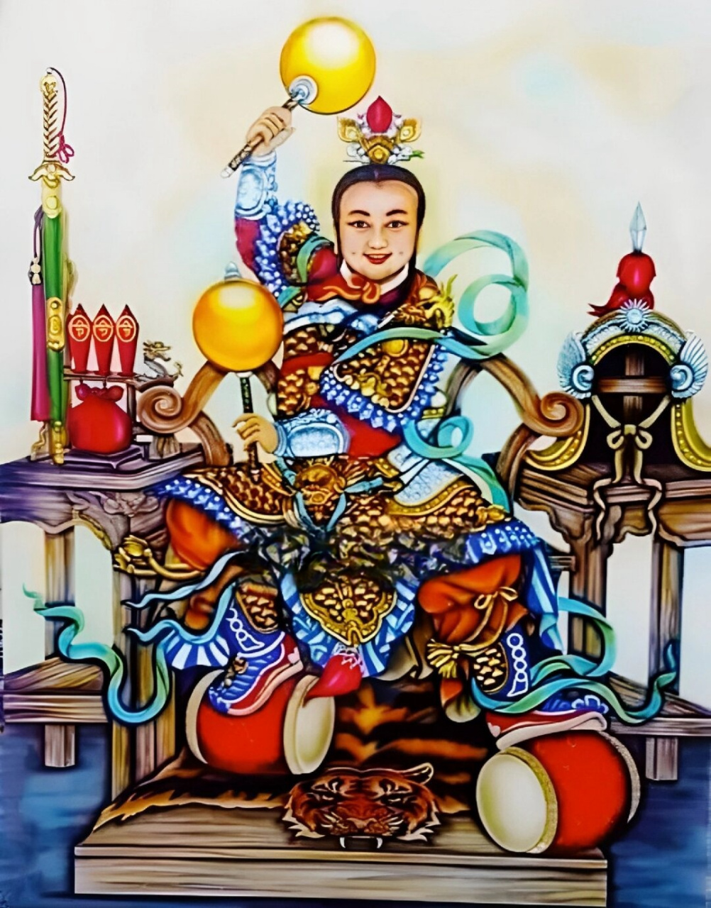 金吒 哪吒 木吒  金吒,哪吒,木吒,三人同气连枝,于姜子牙麾下并肩作战
