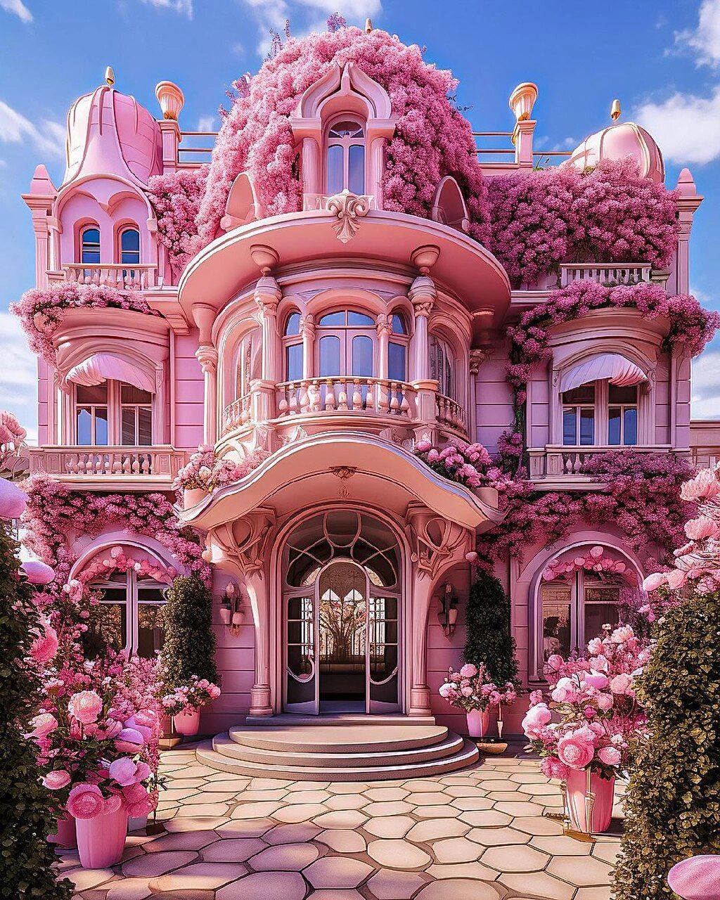 艺美桃花源:田园风小别墅,唤醒你的少女心