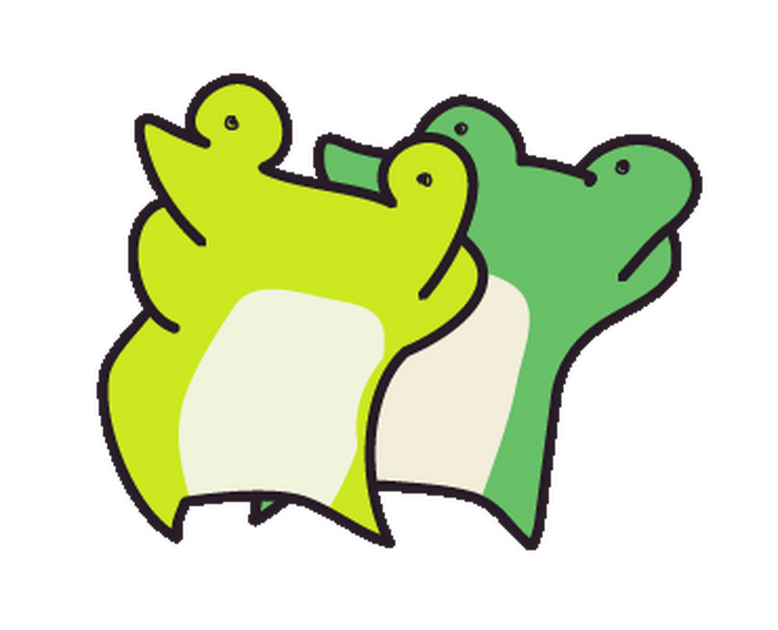 line表情包丨搞怪可爱小青蛙