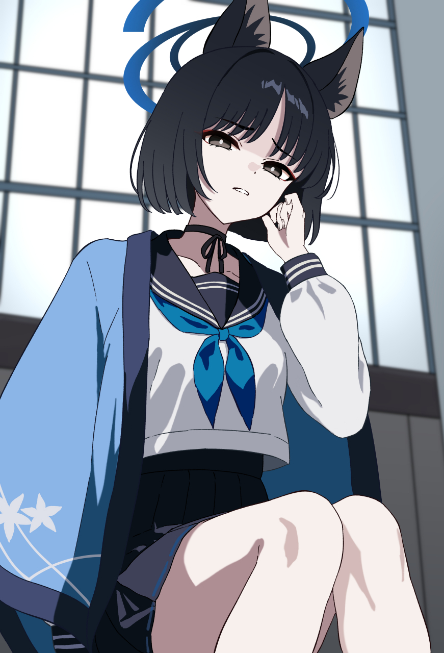 动漫插画# #锁屏# 画师:ぽげー