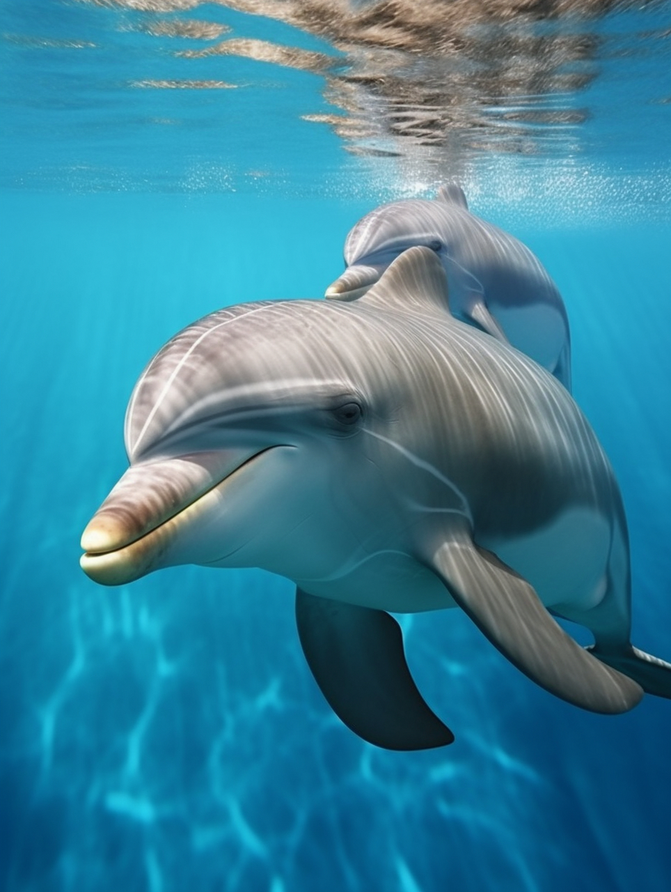 海洋的微笑天使海豚  海豚可是海洋里的微笑天使哦!