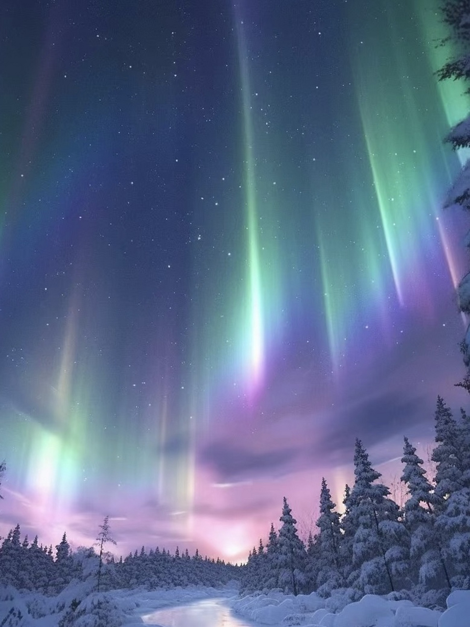 漠河的绚丽极光  漠河不止有漠河舞厅,还有中国最北,中国唯一能看到