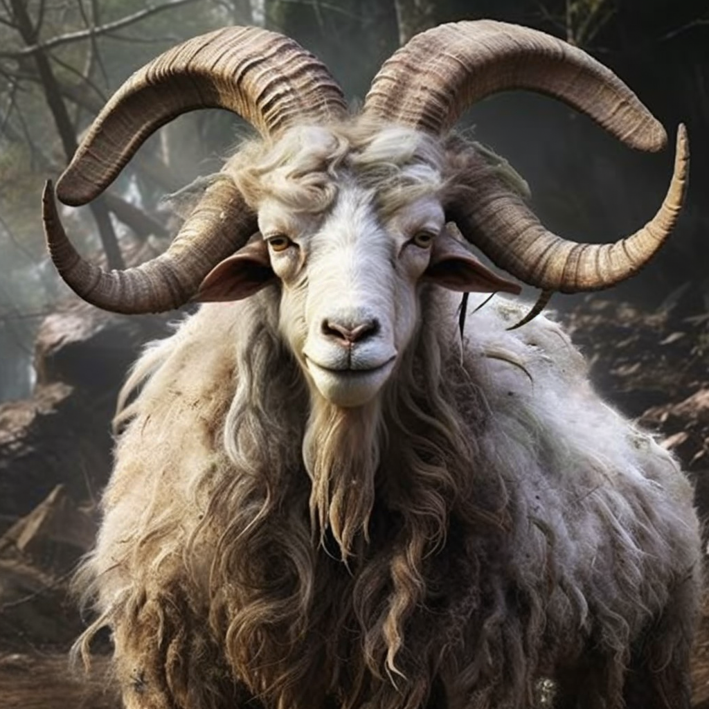 揭秘!山海异兽"土蝼"与现实四角羊:一段跨越千年的未解谜团