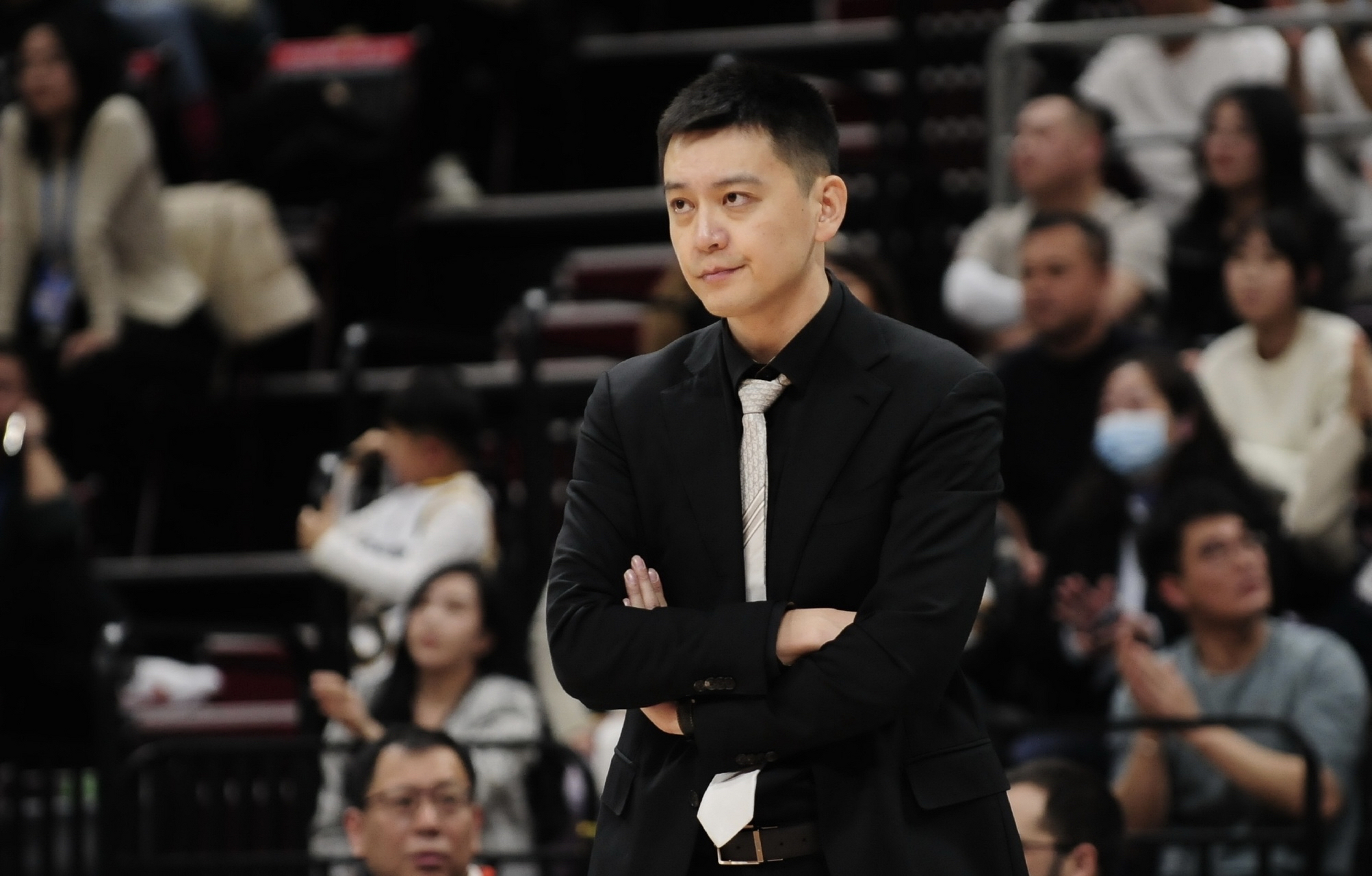 " 这是杨鸣回归辽宁男篮主教练位置上之后的第一场比赛,他确实还是
