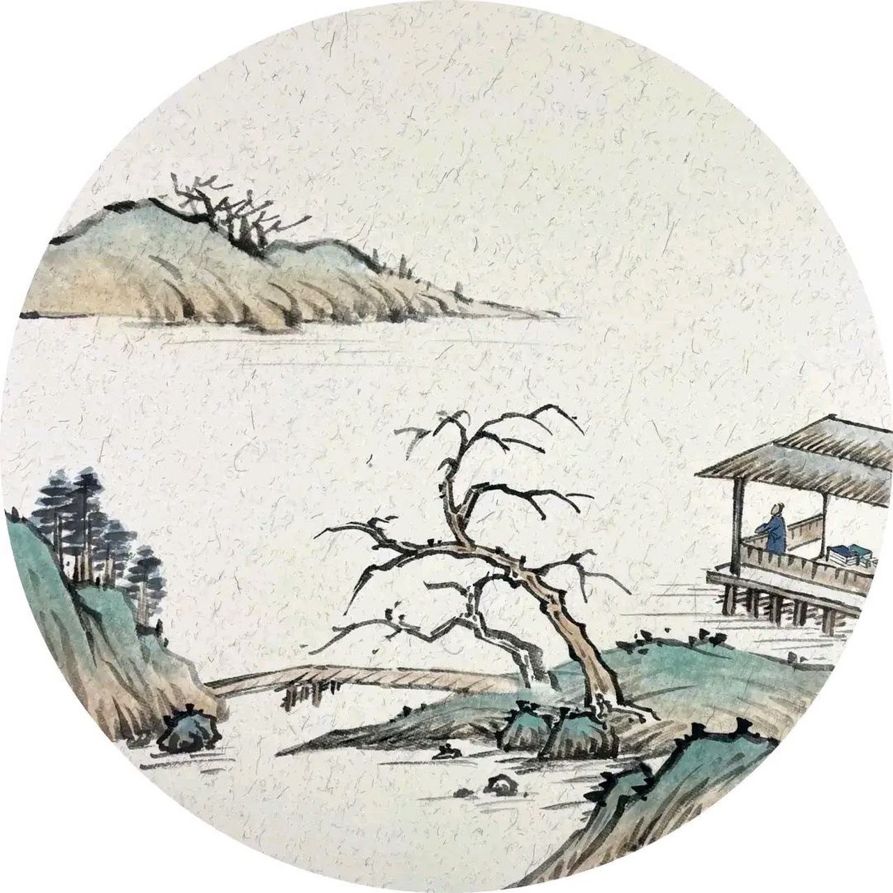 国画 | 小品山水写意