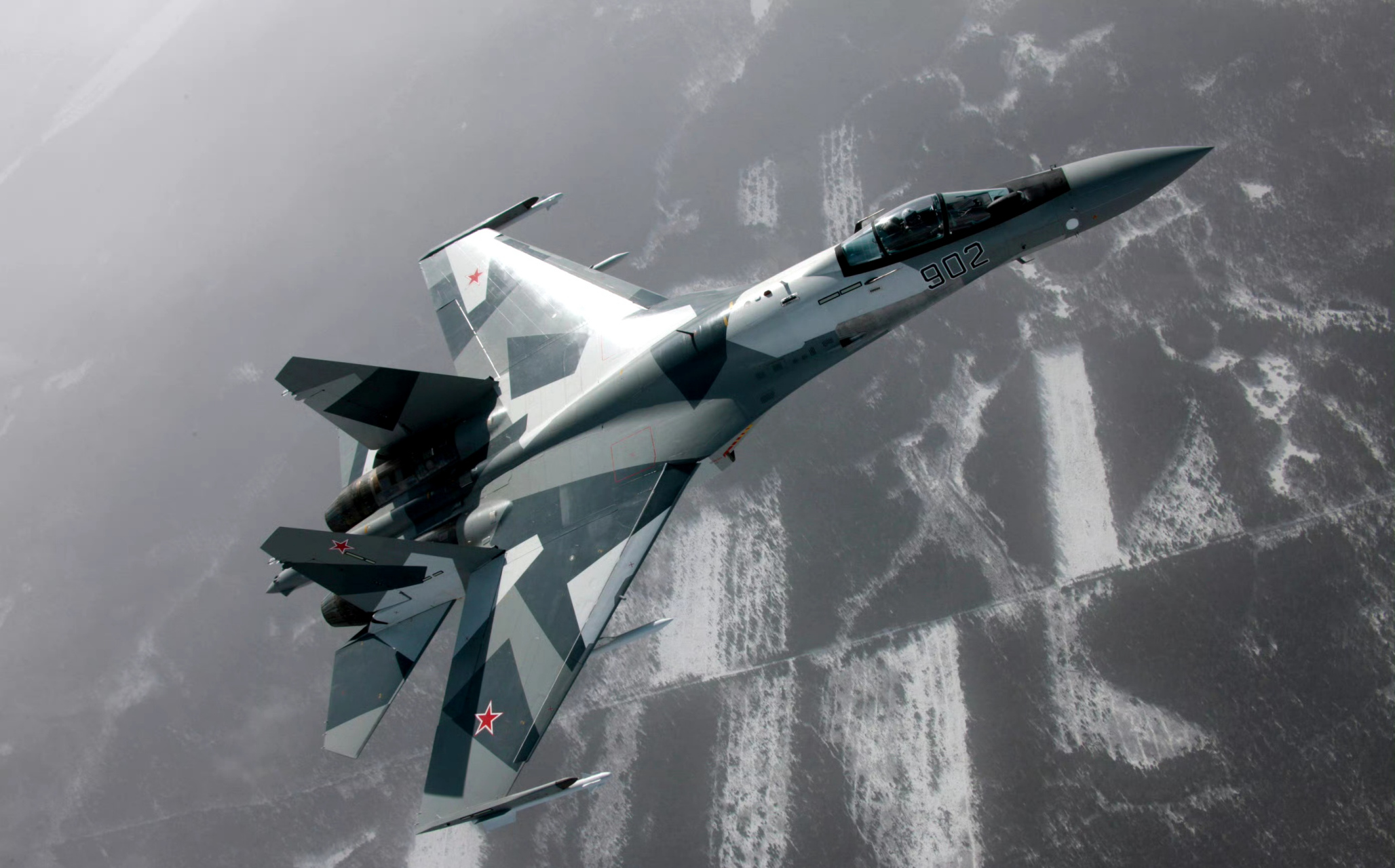 战机欣赏:一组俄罗斯空天军苏