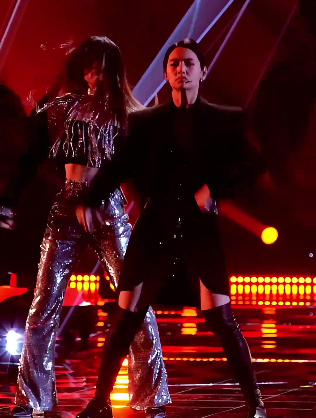 杨丞琳踢馆团体秀boom直拍版,我姐初来炸到