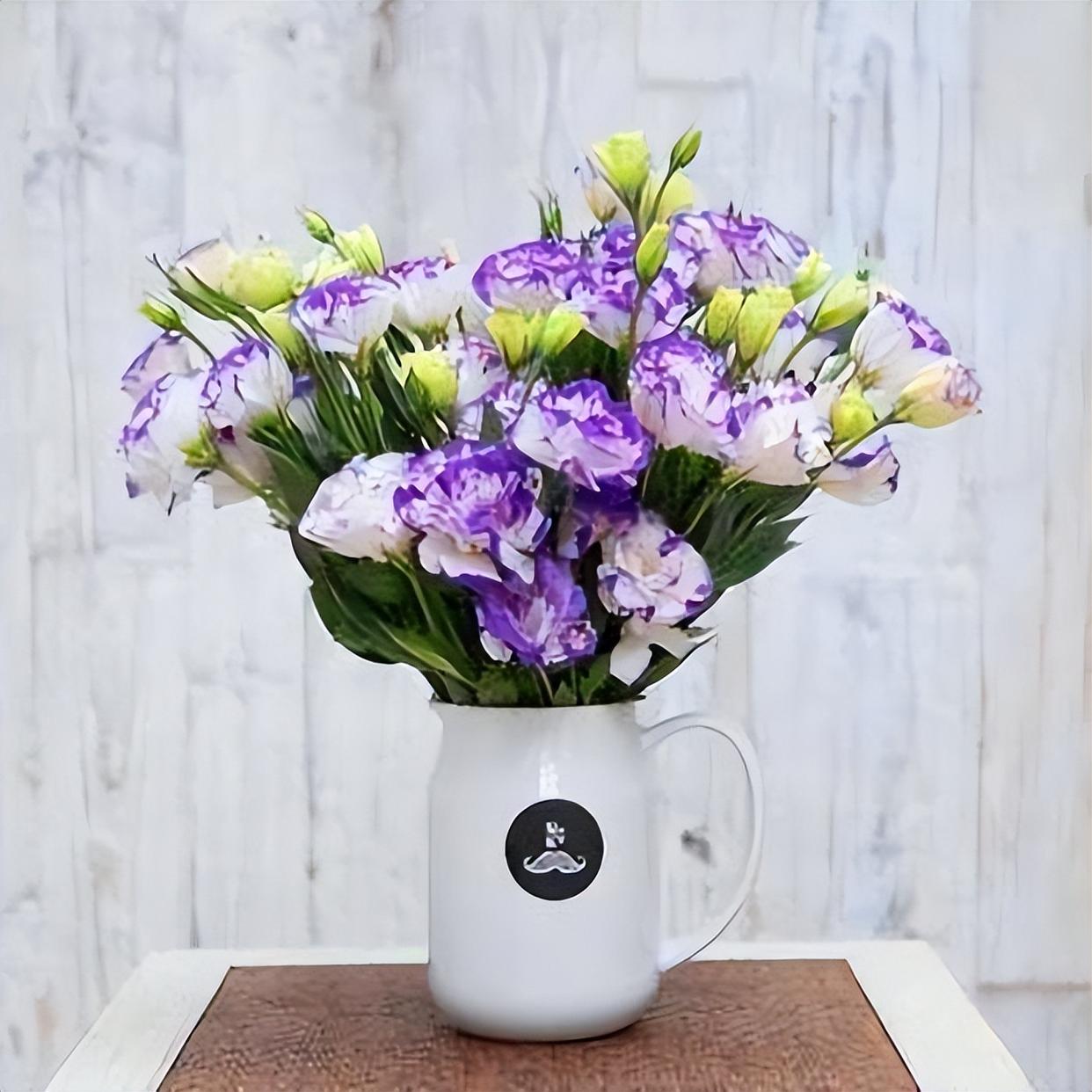 重瓣洋桔梗,典雅优美,是花中的精品!