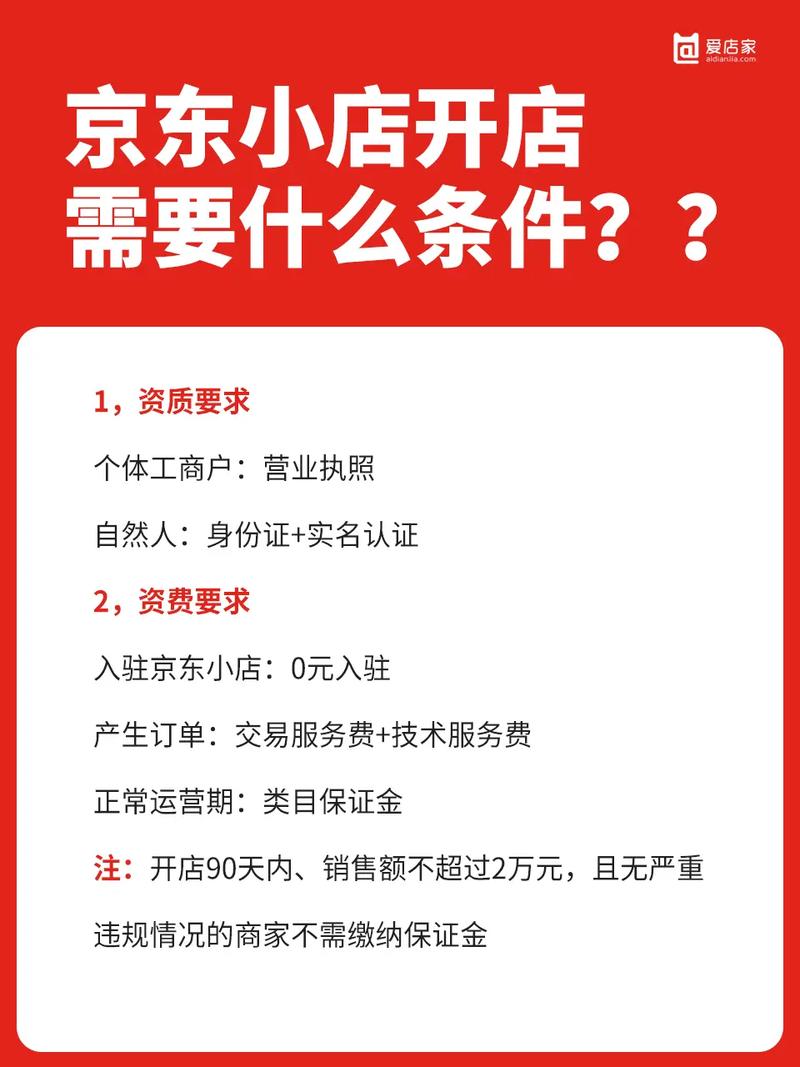 京东怎么注册店铺需要什么条件才能开