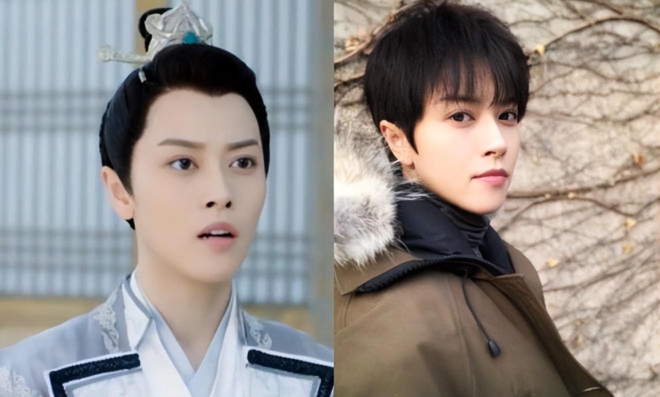 相比茅威涛的风情万种,2019年邢恩在《小女花不弃》中的女扮男装则