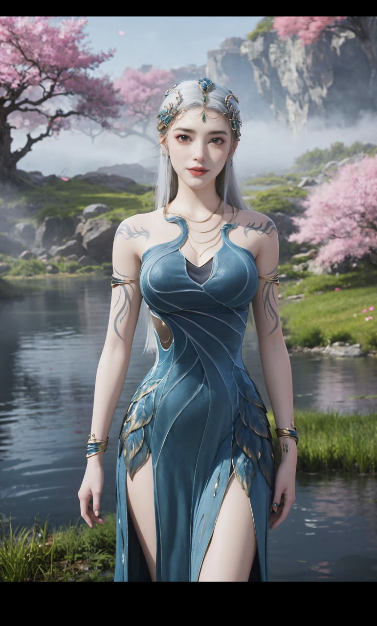 国漫美女  秦瑶 秦瑶,女,妖族,辰东小说《遮天》中的人物,颜如玉的